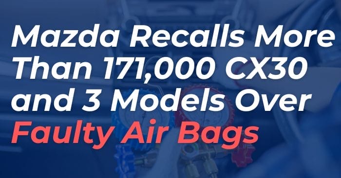 mazda airbag recall
