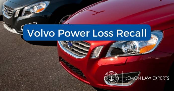 volvo power loss recall