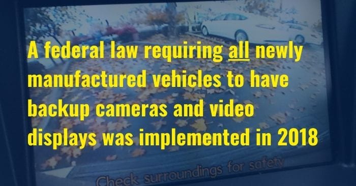 subaru backup camera recall