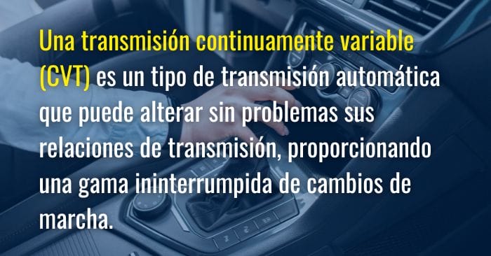 transmisión cvt