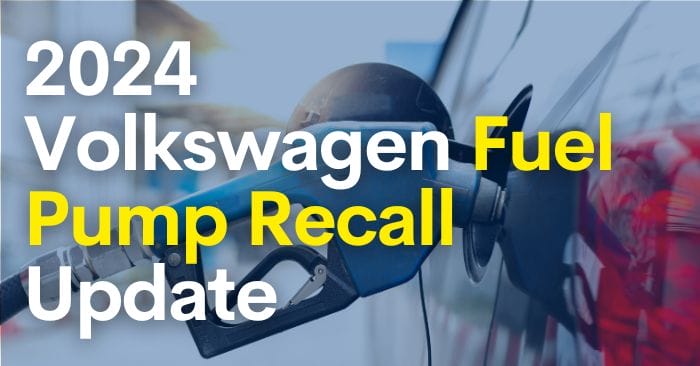 vw audi fuel pump recall